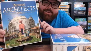 7 Wonders Architects Medals Unboxing