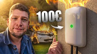 On teste la borne de recharge 7 kW à moins de 100 €, la moins chère du monde !