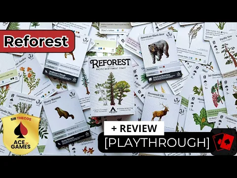 Solo Playthrough + Review | Reforest: Plants of the Pacific Northwest Coast