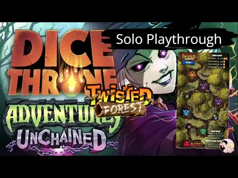 Twisted Forest One-Shot (Solo Play) | Dice Throne Adventures: Unchained