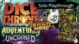 Twisted Forest One-Shot (Solo Play) | Dice Throne Adventures: Unchained