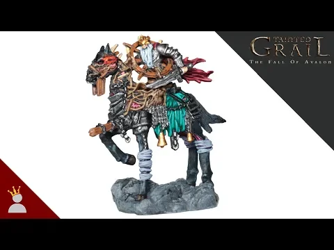 Tainted Grail Painting: Knight Errant!