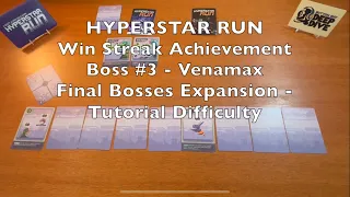 Hyperstar Run (Button Shy Games) - Win Streak Achievement [Venamax] (Final Bosses / Tutorial)