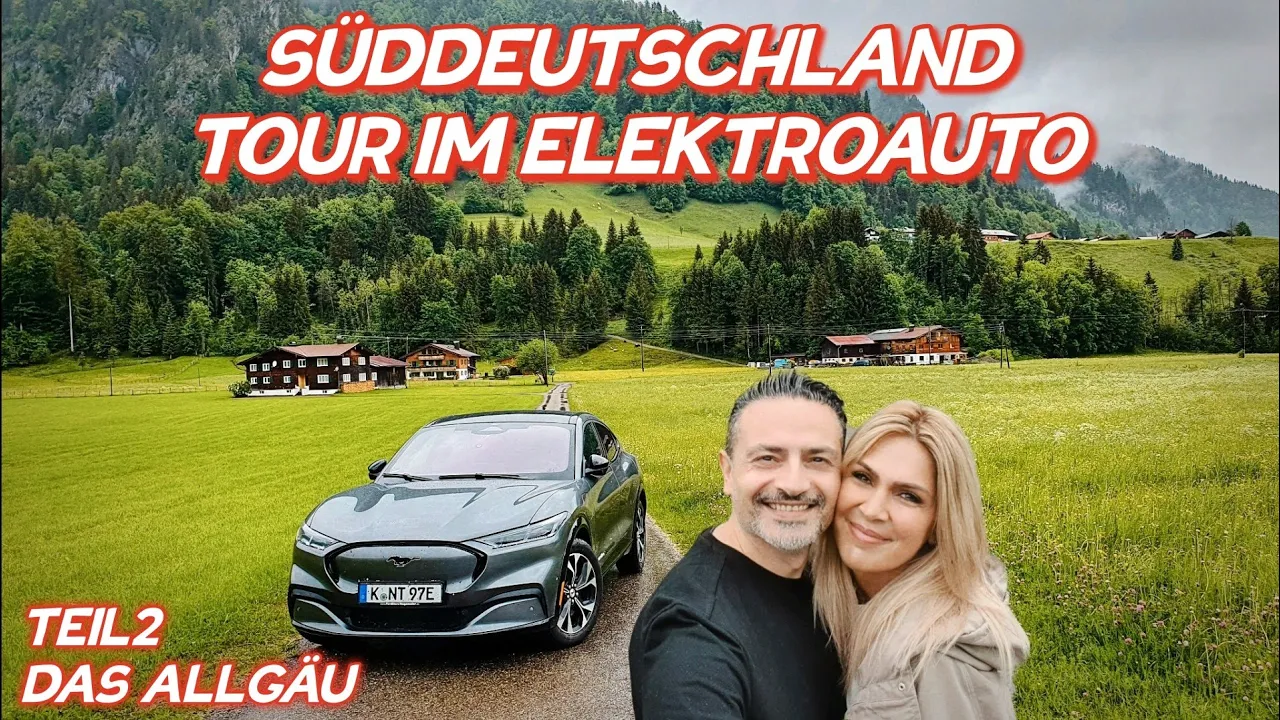 Süddeutschland im Elektroauto! Teil 2. Allgäu Neuschwanstein Füssen #elektroauto #reisen