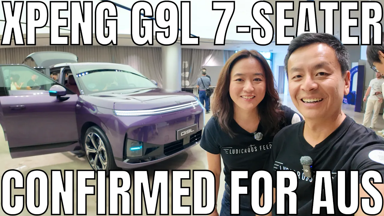 2027 Xpeng G9L Exclusive: 7 Seats, 1,200km Range & Coming to Australia