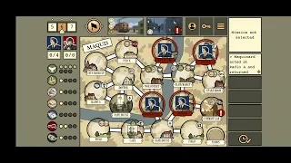 Maquis digital version, Easy difficulty level, tutorial
