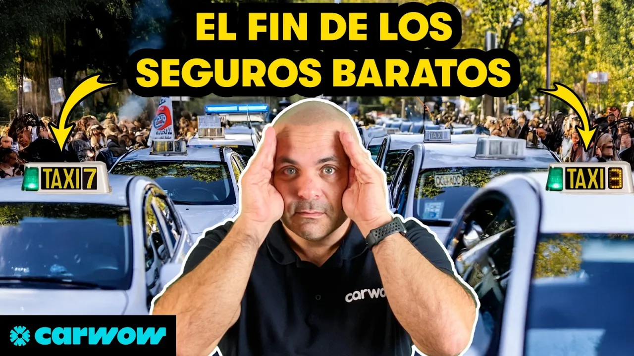 TAXISTAS INDIGNADOS y LA GUERRA DE LOS SEGUROS DE COCHE HA ESTALLADO: ¿QUÉ PASA CON LOS PRECIOS?