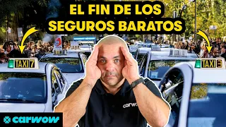 TAXISTAS INDIGNADOS y LA GUERRA DE LOS SEGUROS DE COCHE HA ESTALLADO: ¿QUÉ PASA CON LOS PRECIOS?
