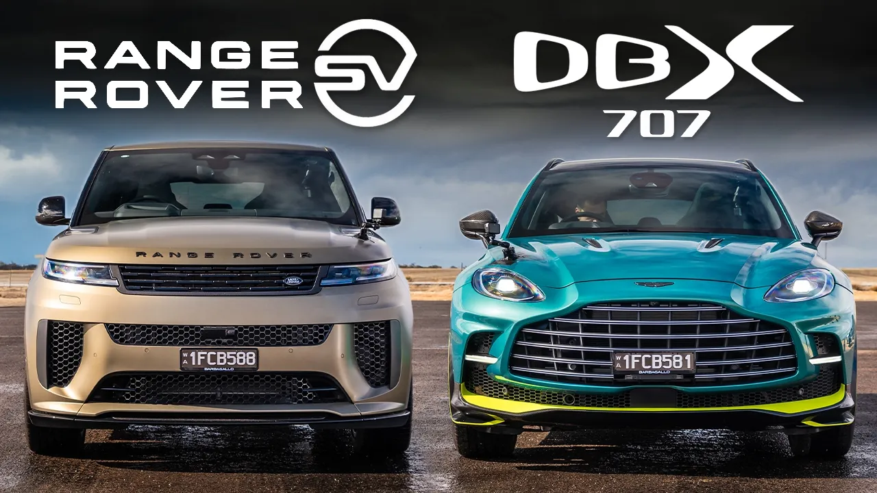Range Rover Sport SV vs Aston Martin DBX707 DRAG RACE!