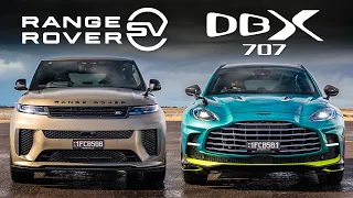 Range Rover Sport SV vs Aston Martin DBX707 DRAG RACE!