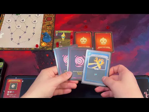 Slay the Spire: The Board Game - Ascension 3 Defect Solo Playthrough (Act 1)