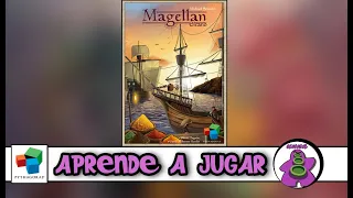 MAGELLAN: Elcano - Cómo se juega - TUTORIAL - Juego de Mesa