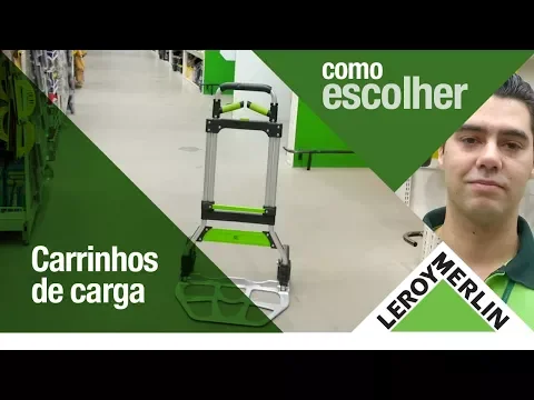 Carrinho de Carga Plataforma Dobrável até 150kg Standers