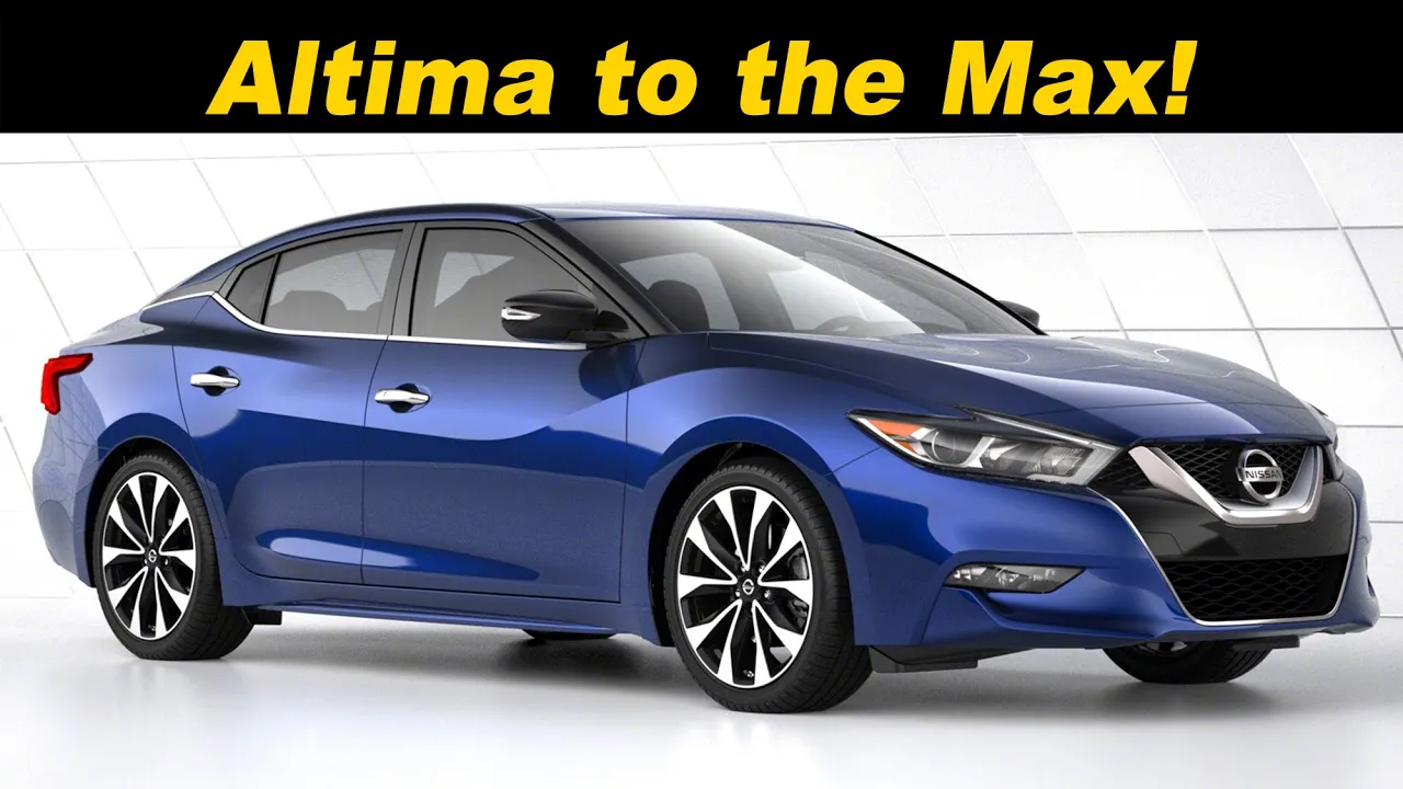 2016 / 2017 Nissan Maxima Review and Road Test | Detailed In 4K UHD1