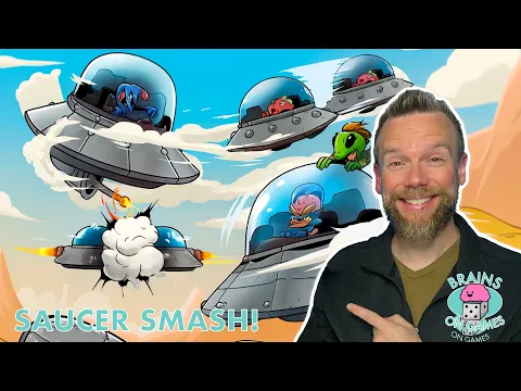 Crash & Grab Preview | Chaotic Saucer Smashing from Pull the Pin Games