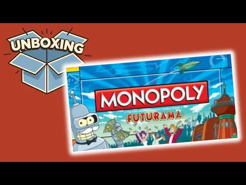 Futurama Monopoly (Collector's Edition) Unboxing