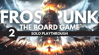 Frostpunk Board Game | Part Two (Finale) | Solo Playthrough and Tutorial