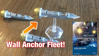A Billion Suns: Scratch Built Space Fleet Part 1 - Wall Anchor Ships