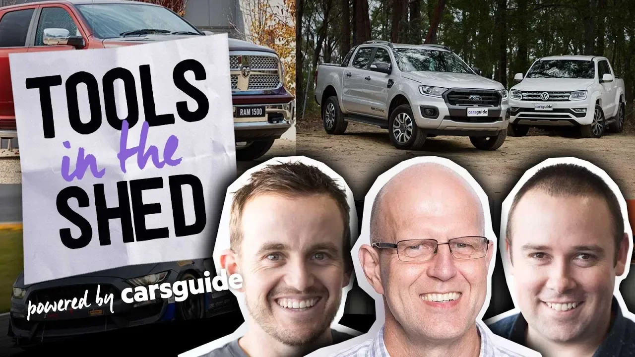 Tools in the Shed, ep.59 - V6 Amarok v Ranger Wildtrak, & Ford's new Mustang Supercar
