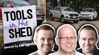 Tools in the Shed, ep.59 - V6 Amarok v Ranger Wildtrak, & Ford's new Mustang Supercar