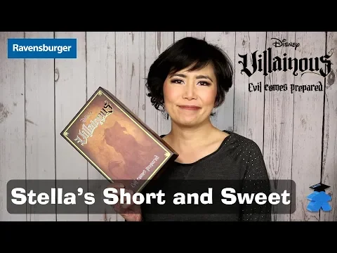 Villainous Evil Comes Prepared Board Game – Stella's Short and Sweet (under 3 minutes)