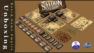 Saloon Tycoon Unboxing - Van Ryder Games