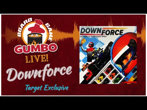 DOWNFORCE (brand new Target edition!) - Unboxing AND Playthrough