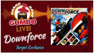 DOWNFORCE (brand new Target edition!) - Unboxing AND Playthrough