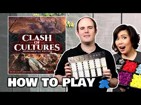 Clash of Cultures Monumental Edition - How to Play Base Board Game + Expansions
