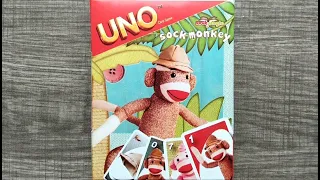 UNO Sock Monkey Card Game