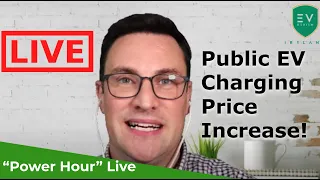 EV Review Ireland Power Hour Live - Price Increase for Public Charging & More