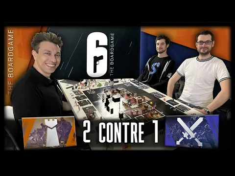 LE CHOC EN 2 VS 1 !!! Léo contre les Youtubers - 6 Siege the Board Game [FR]