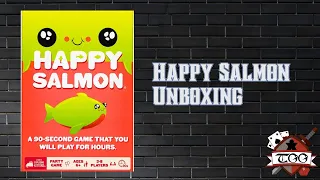 Happy Salmon Board Game Unboxing