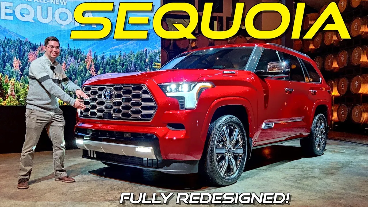 HERE IT IS! -- New 2023 Toyota Sequoia // In-Person Walkaround