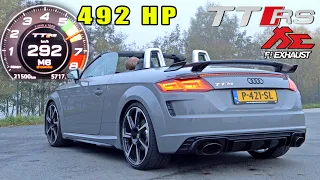 AUDI TT RS | STOCK vs TUNED | 100-200 SOUND & AUTOBAHN POV