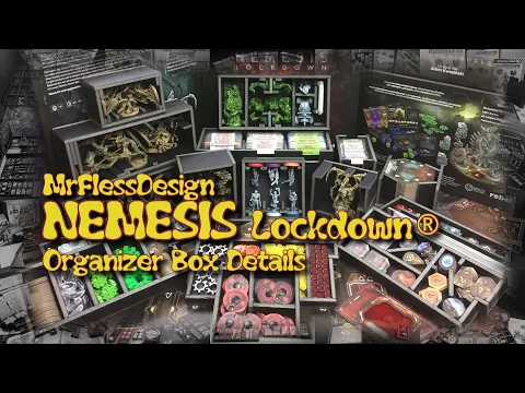 Nemesis Lockdown®: compatible Organizer Box Details