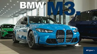 BMW Individual Laguna Seca Blue BMW M3 Touring | Walk around (4K)