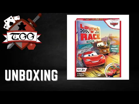 Disney/Pixar Cars: Launch ‘N' Race Game Unboxing