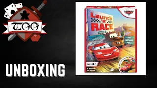 Disney/Pixar Cars: Launch ‘N' Race Game Unboxing
