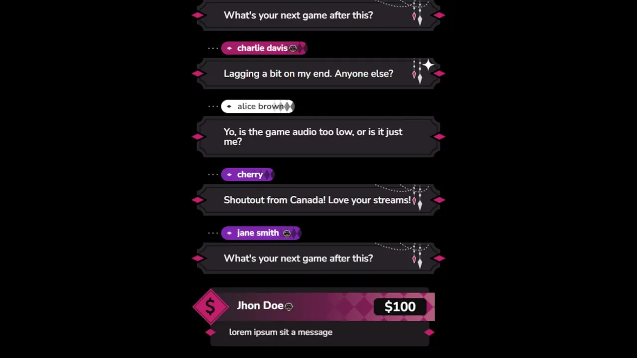[Coding only] Twitch Chat Widget by Maru マル (@maru-maru) | VGen