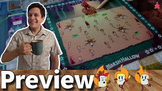 One of the HOTTEST games I've played | Marsh Hallow Board Game Preview