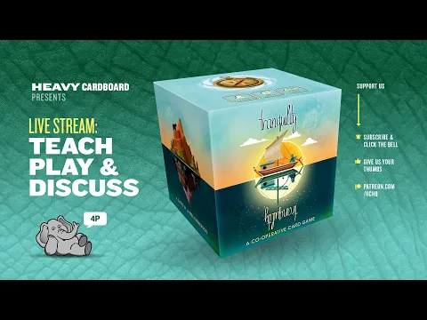 Tranquility - 4p Teaching, Play-through, & Roundtable Discussion by Heavy Cardboard