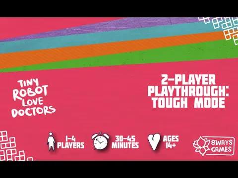 Tiny Robot Love Doctors 2-Player Playthrough: Tough Mode