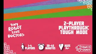 Tiny Robot Love Doctors 2-Player Playthrough: Tough Mode