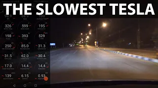 Tesla Model Y RWD acceleration test