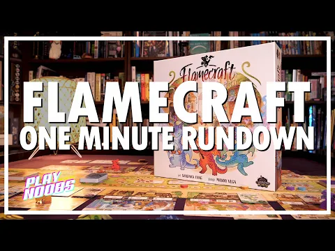 Flamecraft - A ONE MINUTE BOARD GAME RUNDOWN