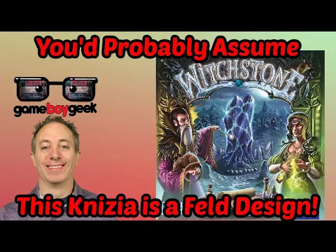 Witchstone: You'd Probably Assume This Knizia is a Feld Design!