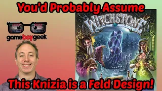 Witchstone: You'd Probably Assume This Knizia is a Feld Design!