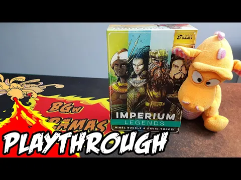 Imperium: Legends - Solo Playthrough (Atlanteans vs Egyptians)