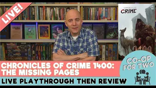 Chronicles of Crime 1400: The Missing Pages